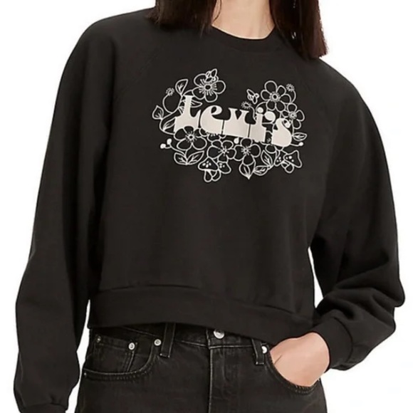 Levi's Tops - Levi's Vintage Raglan Crewneck Sweatshirt | Women's XL